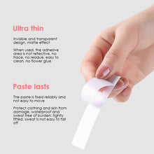 Load image into Gallery viewer, Double Sided Fashion Body Tape Clear Fabric Strong Beauty Fearless Tape for Clothes Dress

