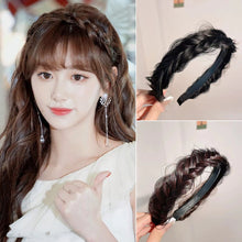 Load image into Gallery viewer, Wig Braided Hair Band Accessories Bohemia Braid Princess Elastic Twists Headband Women Girls Fashion Knotted Headdress
