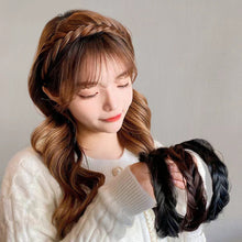 Load image into Gallery viewer, Wig Braided Hair Band Accessories Bohemia Braid Princess Elastic Twists Headband Women Girls Fashion Knotted Headdress
