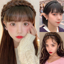 Load image into Gallery viewer, Wig Braided Hair Band Accessories Bohemia Braid Princess Elastic Twists Headband Women Girls Fashion Knotted Headdress

