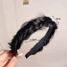 Load image into Gallery viewer, Wig Braided Hair Band Accessories Bohemia Braid Princess Elastic Twists Headband Women Girls Fashion Knotted Headdress
