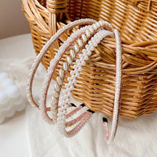 Load image into Gallery viewer, Women Elegant Full Pearls Simple Hairbands Sweet Headband Hair Hoops Holder Ornament Head Band Lady Fashion Hair Accessories
