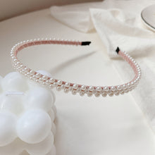 Load image into Gallery viewer, Women Elegant Full Pearls Simple Hairbands Sweet Headband Hair Hoops Holder Ornament Head Band Lady Fashion Hair Accessories
