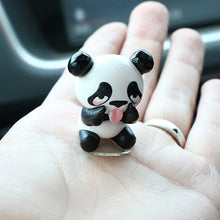 Load image into Gallery viewer, 8Pcs Cute Panda Car Decoration Dashboard Toy Auto Car DIY Cartoon Interior Supplies Decoration Accessories
