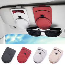 Load image into Gallery viewer, Universal for Car interior parts Card Ticket Fastener Leather Visor Clips for Glasses Sunglasses Holder Clip
