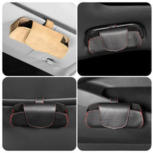 Load image into Gallery viewer, Car Visor Sunglasses Case Suede Eyeglasses Clip Organizer Eyeglasses Holder Storage Organizer
