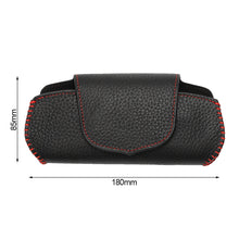 Load image into Gallery viewer, Car Visor Sunglasses Case Suede Eyeglasses Clip Organizer Eyeglasses Holder Storage Organizer
