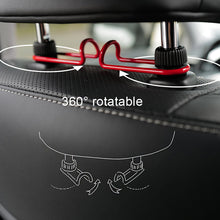Load image into Gallery viewer, Car Seat Headrest Hook Auto Back Seat Hanger Storage Holder for Handbag Bags Coats Purse
