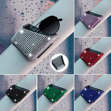 Load image into Gallery viewer, Car Storage Bag Hanging Glasses Luxury Crystal Phone Holder Storage Organizer Decor Bling Car Accessories Interior

