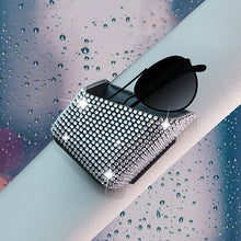 Load image into Gallery viewer, Car Storage Bag Hanging Glasses Luxury Crystal Phone Holder Storage Organizer Decor Bling Car Accessories Interior
