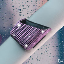 Load image into Gallery viewer, Car Storage Bag Hanging Glasses Luxury Crystal Phone Holder Storage Organizer Decor Bling Car Accessories Interior
