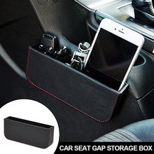 Load image into Gallery viewer, Car Seat Gap Storage Box Driver Side Seat Gap Organizer Phone Holder Box Decor Multifunctional Accessories Interior
