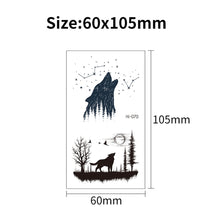 Load image into Gallery viewer, Luminous Tattoo Stickers Waterproof Small Fresh Cartoon Space Animal Tattoo Stickers Body Art Tattoo for Men Women
