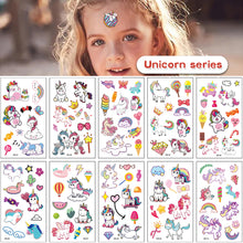 Load image into Gallery viewer, Children Waterproof Tattoo Stickers Cartoon Cute Funny Temporary Stickers Face Body Art Tattoo Stickers for Kids
