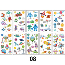 Load image into Gallery viewer, Children Waterproof Tattoo Stickers Cartoon Cute Funny Temporary Stickers Face Body Art Tattoo Stickers for Kids
