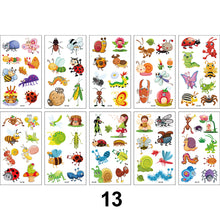 Load image into Gallery viewer, Children Waterproof Tattoo Stickers Cartoon Cute Funny Temporary Stickers Face Body Art Tattoo Stickers for Kids
