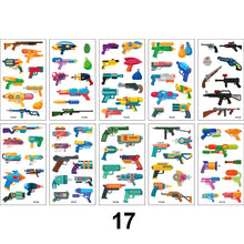Load image into Gallery viewer, Children Waterproof Tattoo Stickers Cartoon Cute Funny Temporary Stickers Face Body Art Tattoo Stickers for Kids
