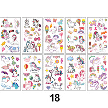 Load image into Gallery viewer, Children Waterproof Tattoo Stickers Cartoon Cute Funny Temporary Stickers Face Body Art Tattoo Stickers for Kids
