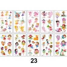 Load image into Gallery viewer, Children Waterproof Tattoo Stickers Cartoon Cute Funny Temporary Stickers Face Body Art Tattoo Stickers for Kids
