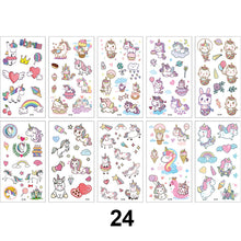 Load image into Gallery viewer, Children Waterproof Tattoo Stickers Cartoon Cute Funny Temporary Stickers Face Body Art Tattoo Stickers for Kids
