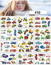 Load image into Gallery viewer, Cartoon Tattoo Stickers Children Funny Temporary Tattoo Stickers Cute Animal Tattoo Stickers Face Body Art Tattoo
