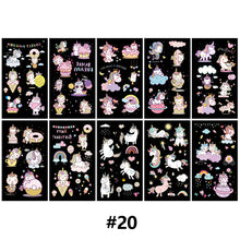 Load image into Gallery viewer, Children Waterproof Tattoo Stickers Girl Boy Cartoon Dinosaur Car Ocean Watch Tattoo Stickers Face Body Art Tattoo
