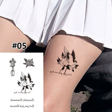 Load image into Gallery viewer, Small Fresh Cartoon Tattoo Stickers Waterproof Long Lasting Tattoo Stickers Temporary Body Art Tattoo Stickers For Women
