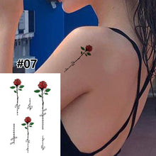 Load image into Gallery viewer, Small Fresh Cartoon Tattoo Stickers Waterproof Long Lasting Tattoo Stickers Temporary Body Art Tattoo Stickers For Women
