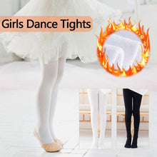 Load image into Gallery viewer, 800D Kids Pantyhose Ballet Dance Tights For Girls Stocking Children Velvet Thick Warm Solid Pantyhose Girls Tights
