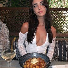 Load image into Gallery viewer, Sexy Open-back Slim Fit Mesh See Through Halterneck Off-shoulder Cardigan Summer Strapless V-neck Low Cut Crop Tops
