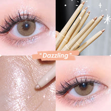Load image into Gallery viewer, High-gloss Repair Stick Lying Silkworm Shadow Pen Natural Brightening Concealer Three-dimensional Double-eyed Lying Silkworm Pen
