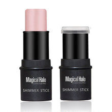 Load image into Gallery viewer, Highlighter Stick Makeup Glitter Contouring Bronzer Face Shimmer Powder Highlight Corrector Contour Highlighter &amp; Brightening Shadow Stick
