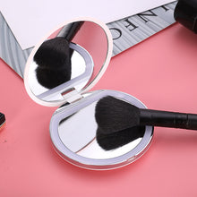 Load image into Gallery viewer, 3 Brightness Portable USB Portable Lamp Mirror with Light Compact LED Mirror StorageTable Mirror Magnifying Creative Cosmetic
