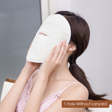 Load image into Gallery viewer, Facial Towel White Moisturizing and Hydrating Beauty Salon and Cold Hot Compress Mask Thickened Coral Fleece Face Towel
