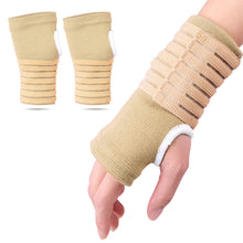 Load image into Gallery viewer, 2pcs/set Elastic Bandage Wrist Guard Support Arthritis Sprain Band Carpal Protector Hand Brace Accessories Sports Safety Wristband

