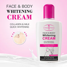 Load image into Gallery viewer, Collagen Milk Bleaching Face Body Cream Skin Whitening Moisturizing Body Lotion Skin Lightening Brightening Moisturizing Cream
