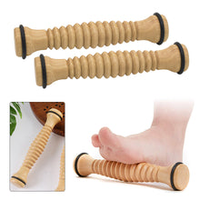 Load image into Gallery viewer, Wood Foot Massage Roller for Plantar Fasciitis Relief Deep Tissue Massage Tool Stress Relief Foot Massage Roller Relieve Stress

