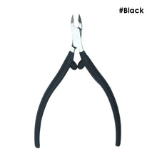 Load image into Gallery viewer, Nail Art Cuticle Nippers Cutter Pliers Silicone Handle Dead Skin Remover Manicure Clipper Scissor Pedicure Fingernail Trimming Tool
