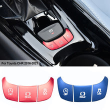 Load image into Gallery viewer, 3Pcs Car Gear Shift Panel AC Button OFF HOLDER Cover Switch Frame Trim Aluminum Alloy For Toyota CHR 2016-2021
