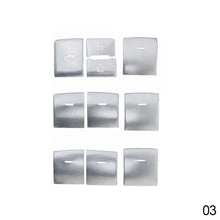 Load image into Gallery viewer, 10Pcs Car Window Glasses Lift Engine Start Frame Trim For Toyota CHR 2016-2021 Aluminum Alloy
