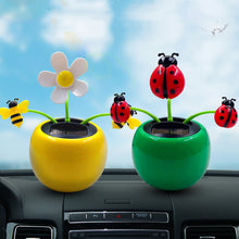 Load image into Gallery viewer, Cute Car Accessorie Auto Swing Solar Sunflower Pendant Auto Car Decoration Ornaments Birthday Gift Car Home Decoraction

