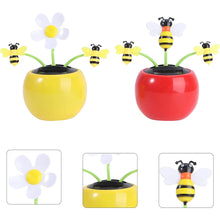 Load image into Gallery viewer, Cute Car Accessorie Auto Swing Solar Sunflower Pendant Auto Car Decoration Ornaments Birthday Gift Car Home Decoraction
