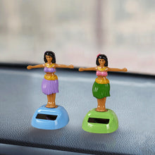 Load image into Gallery viewer, Solar Automatic Swing Dancing Doll Jewelry Ornaments Doll Figurines Miniature Girl Car Creative Ornaments Car Home Decoration
