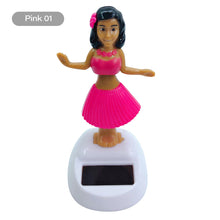 Load image into Gallery viewer, Solar Automatic Swing Dancing Doll Jewelry Ornaments Doll Figurines Miniature Girl Car Creative Ornaments Car Home Decoration
