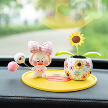 Load image into Gallery viewer, Cute Car Accessorie Auto Swing Solar Sunflower Pendant Auto Car Decoration Ornaments Birthday Gift Car Home Decoraction
