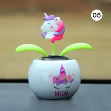 Load image into Gallery viewer, Cute Car Accessorie Auto Swing Solar Sunflower Pendant Auto Car Decoration Ornaments Birthday Gift Car Home Decoraction
