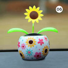 Load image into Gallery viewer, Cute Car Accessorie Auto Swing Solar Sunflower Pendant Auto Car Decoration Ornaments Birthday Gift Car Home Decoraction
