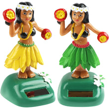 Load image into Gallery viewer, Solar Shaking Head Swinging Hawaii Girls Car Decoration Dancing Doll Car Accessories Solar Power Toy Car Ornament Car-styling
