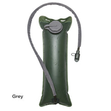 Load image into Gallery viewer, TPU Folding Water Bag with Drinking Tube 3L Hydration Backpack Water Bag Pouch Rucksack for Outdoor Running Hiking Climbing
