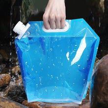 Load image into Gallery viewer, 5/10L Folding Portable Water Bag Sports Storage Container Jug Bottle Outdoor Travel Camping Folding Water Bag with Handle
